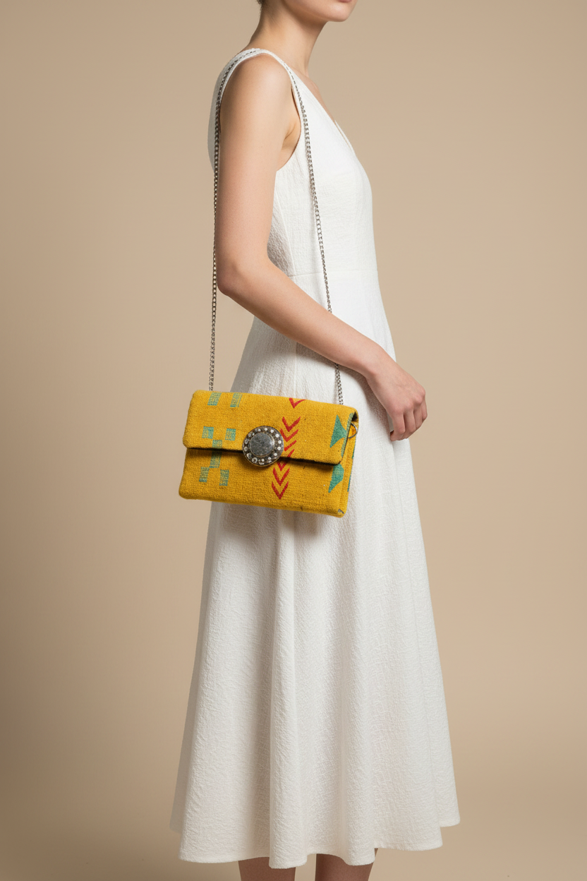 Kurkum Clutch