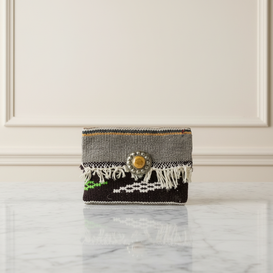 Asfar Stone Clutch